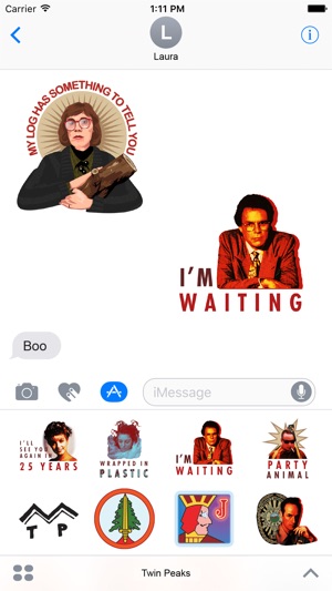 Twin Peaks Classic Stickers(圖2)-速報App