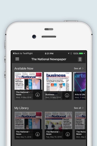 The National E-Reader screenshot 2