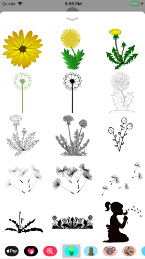 Dandelion Stickers