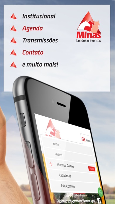 How to cancel & delete Minas Leilões & Eventos from iphone & ipad 3