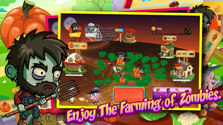 Zombie Ween Farm I - Planting and collect pumpkin.