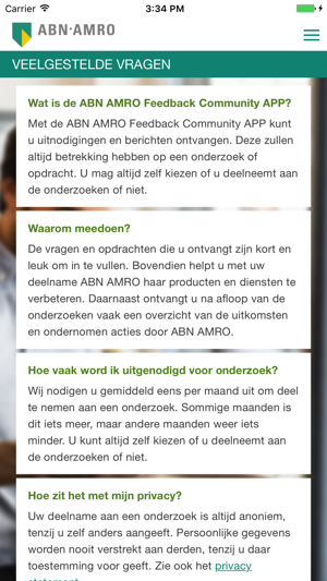 ABN AMRO Feedback Community(圖2)-速報App