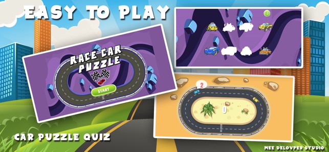 Race Car Match Shape Puzzle(圖1)-速報App