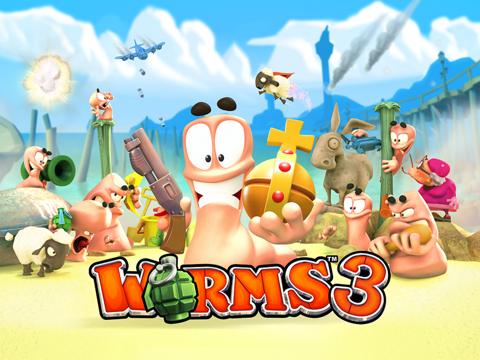 Worms3 на iPad