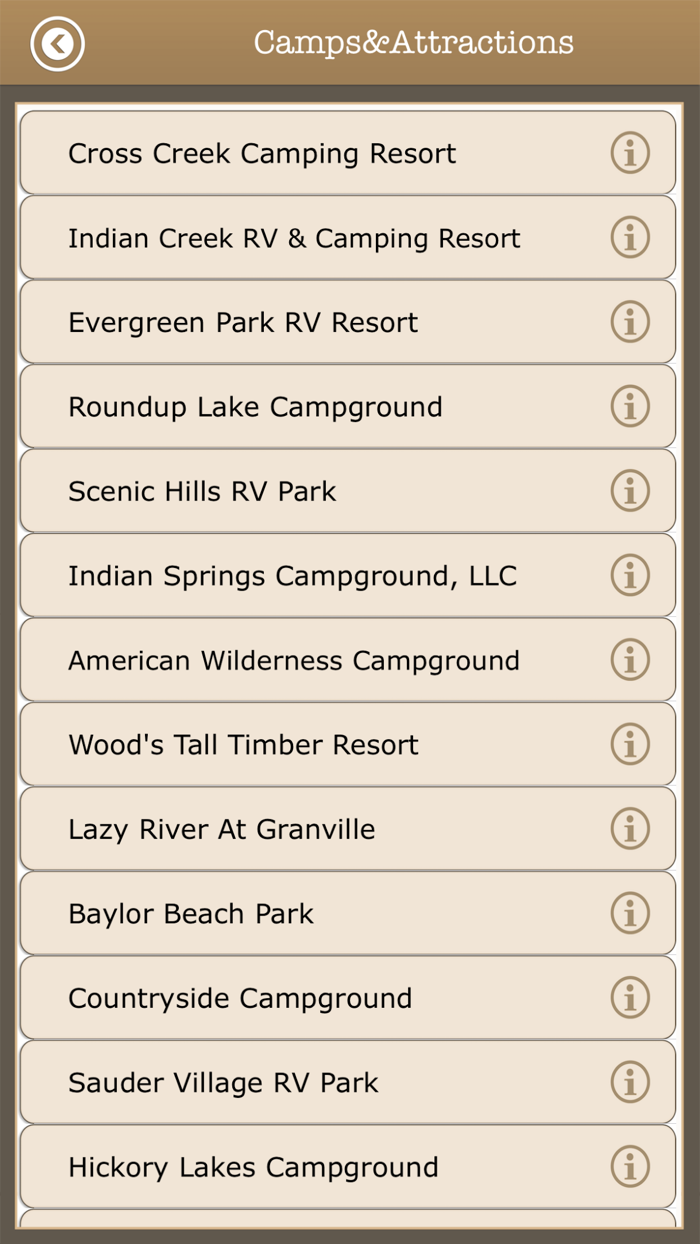 Great - Ohio Camps  Trails