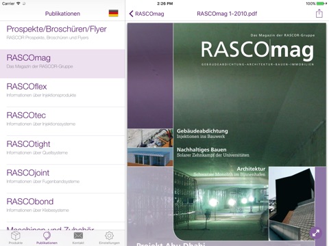 RASCOR – Bauabdichtungen screenshot 3