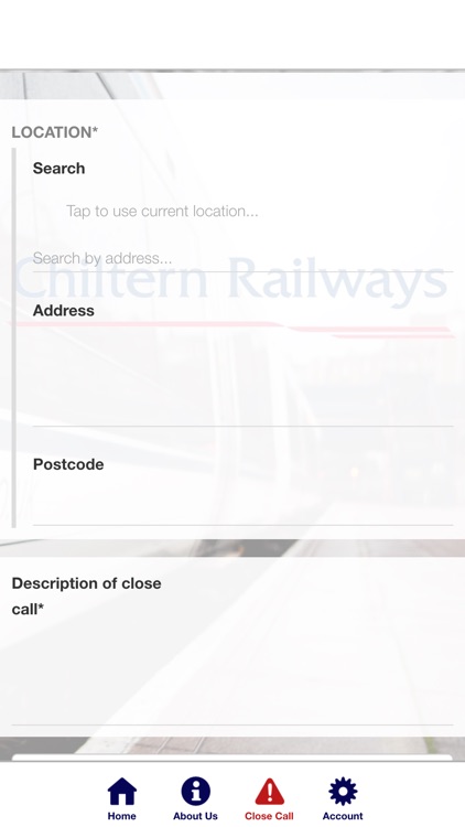 Chiltern Railways Close Call