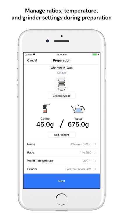Barista - Coffee Timer