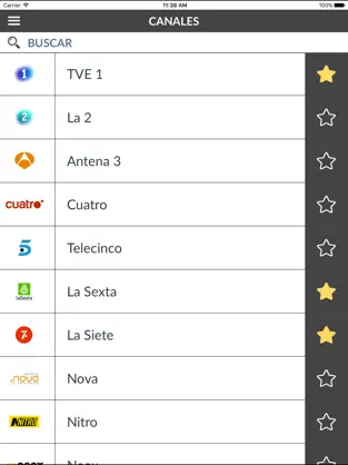 Screenshot 1 Guía de TV España (ES) iphone