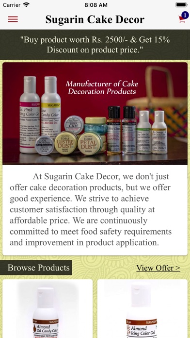 Sugarin Cake Decor screenshot 2