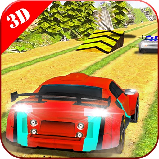 Hillside Car Drive 3D icon