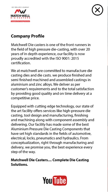 Matchwell Die Casters