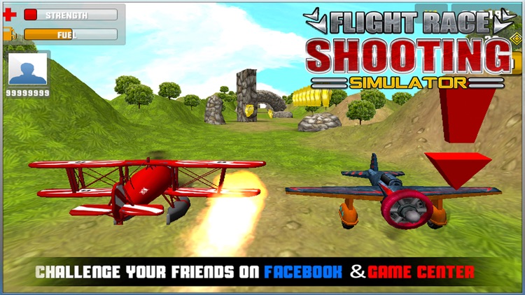 Flight Race Shooting Simulator screenshot-0