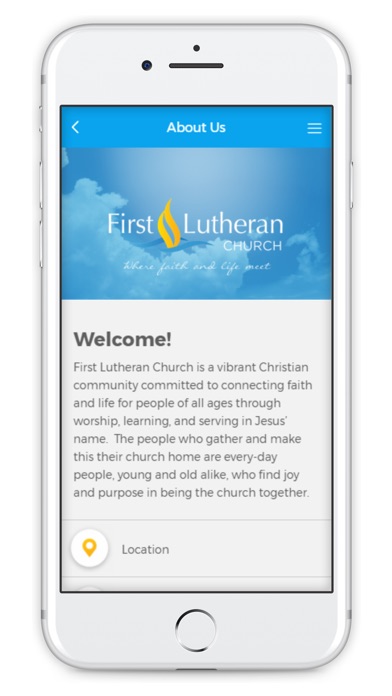First Lutheran Church screenshot 2
