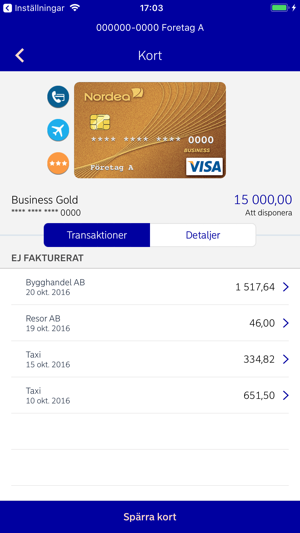 Nordea Mobilbanken Företag(圖2)-速報App