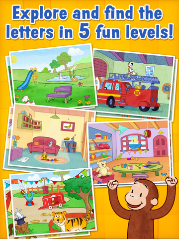 Curious George: Letters screenshot 2