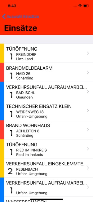 Feuerwehr Einsätze OÖ(圖2)-速報App