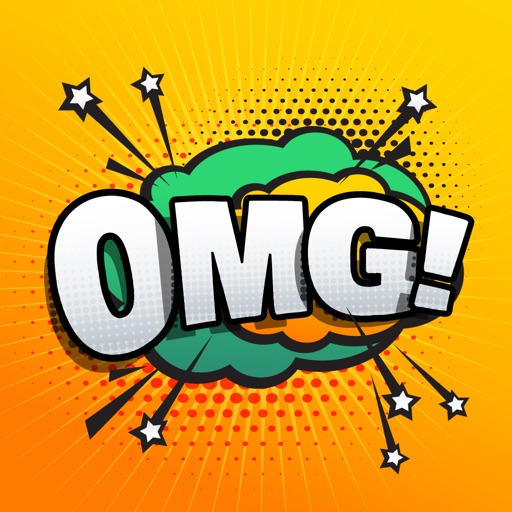 Comic Boom Cartoon Sticker App icon