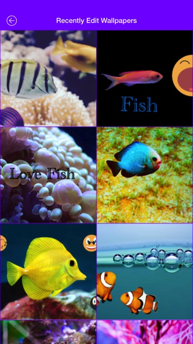 Saltwater wallpaper reef fish screenshot 4