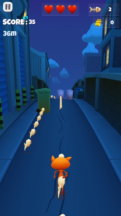 Cat Run - endless runnner screenshot 3