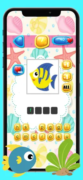 Game screenshot Fishing & Word Quiz Education hack