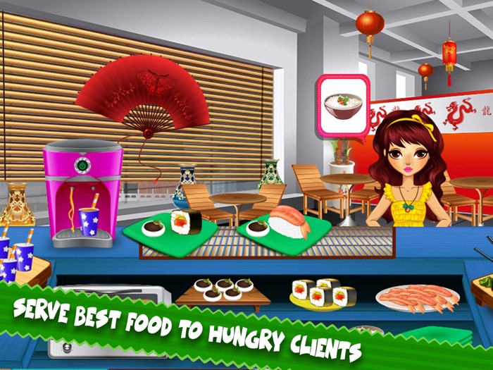 烹调餐馆热的食物