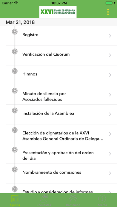 How to cancel & delete Asamblea General Fecoomeva from iphone & ipad 1