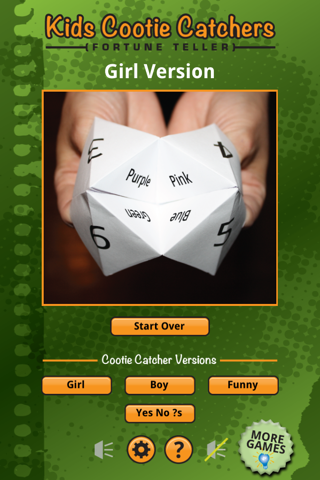 Cootie Catcher Fortune Teller - náhled