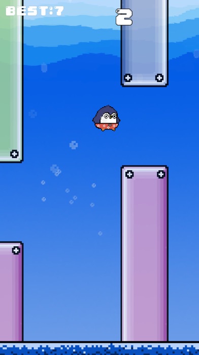 Flappy Swim - Bird or not Birds Free Screenshot 3