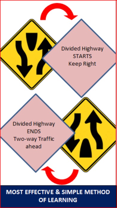 HI DMV Road Sign Flashcards screenshot 4