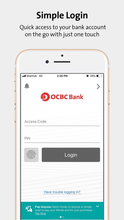 OCBC SG Mobile Banking