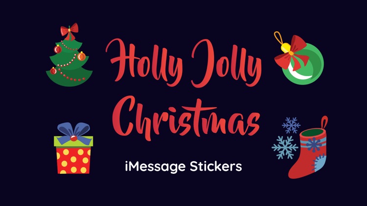 Christmas Santa Party Sticker