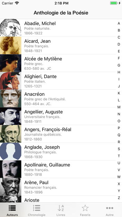 How to cancel & delete Anthologie de la Poésie from iphone & ipad 1