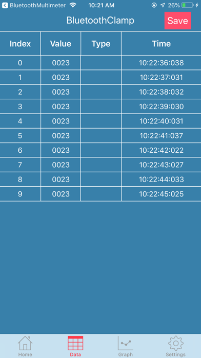 BluetoothClamp screenshot 2