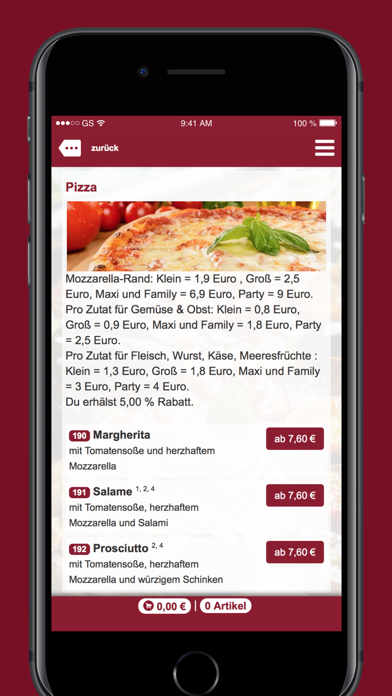 Pazzo Pizza screenshot 3