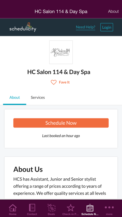 HC Salon 114 & Day Spa screenshot 4