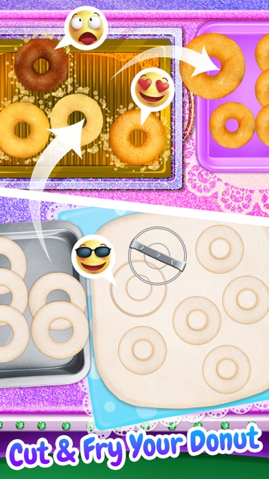 Glitter Donut - Sparkly Food screenshot 2