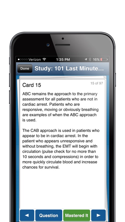 101 Last Minute Study Tips EMT