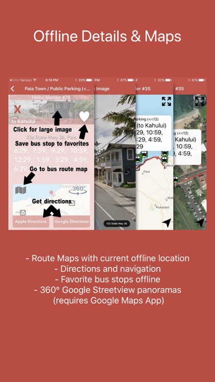 Maui Bus Routes