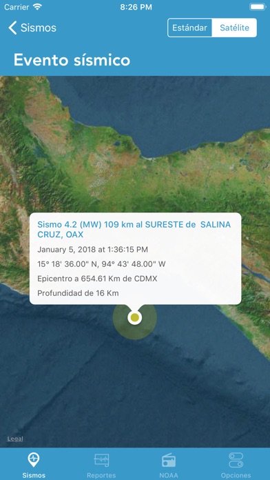 Alerta Sísmica DF screenshot1