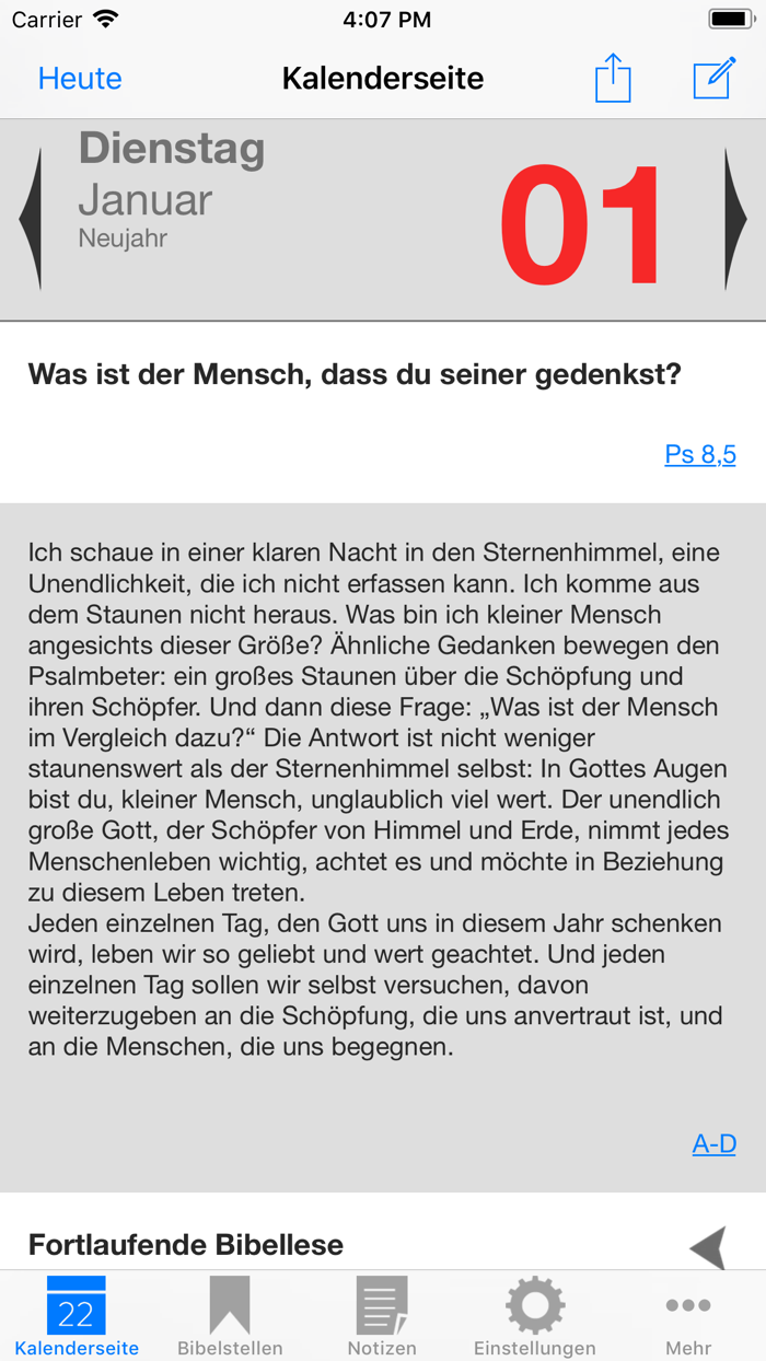 Neukirchener Kalender 2019