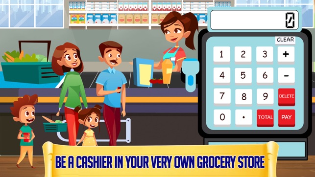 Grocery Kids Cash Register(圖1)-速報App