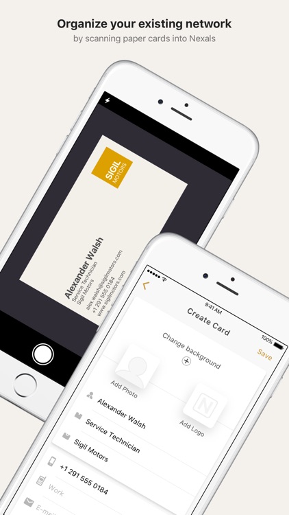 Nexals: Digital Business Cards screenshot-3