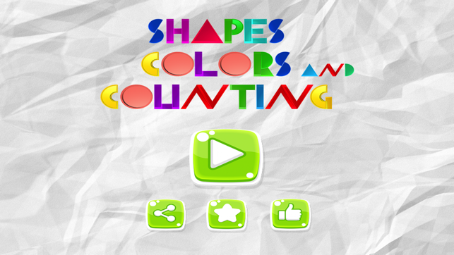 Shapes Colors and Counting