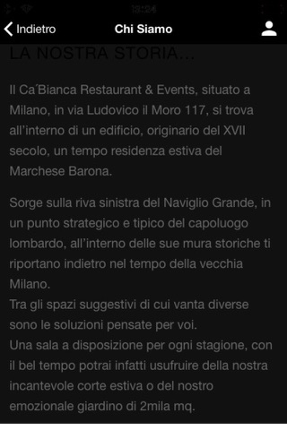 Ca Bianca Ristorante screenshot 3