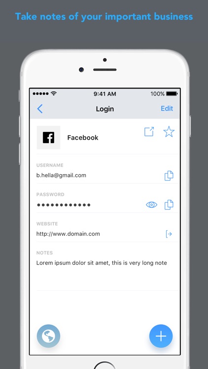 Secure Manager - Security password & passcode lock screenshot-3