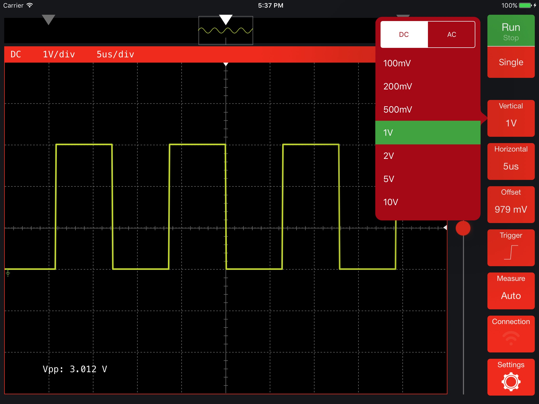 Aeroscope screenshot 2