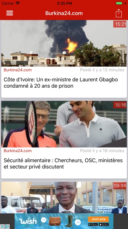 Burkina : Actu du Faso screenshot-3
