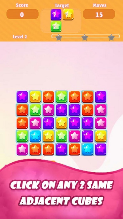 Sweet Cube Poping! Game Fun screenshot 2