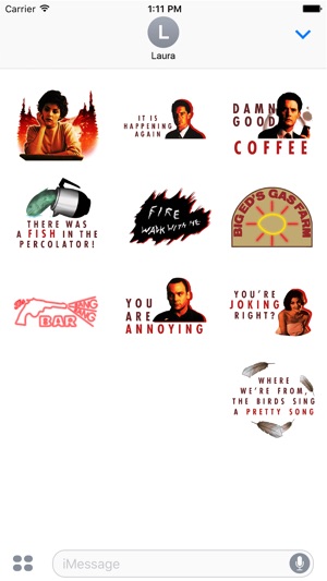 Twin Peaks Classic Stickers(圖4)-速報App